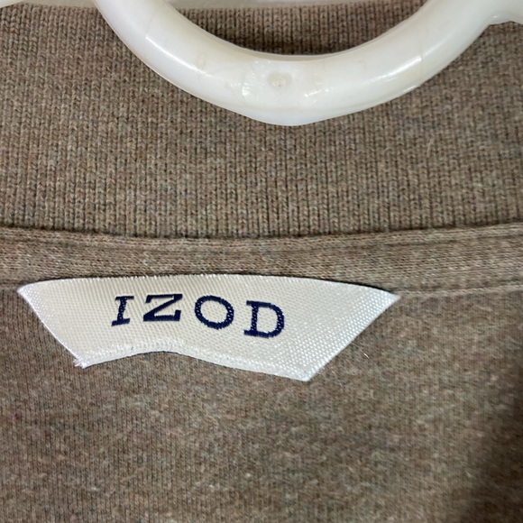 Izod Men Long Sleeve Collar Two Button Placket Shirt Size XL - Picture 9 of 9